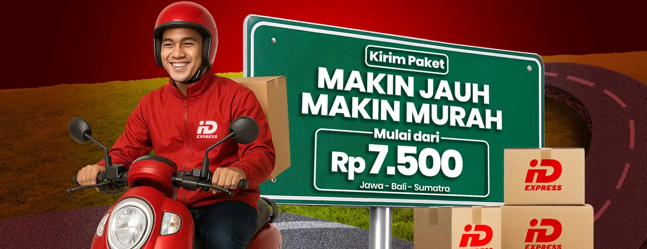 Banner Promo Flat Rate ID Express