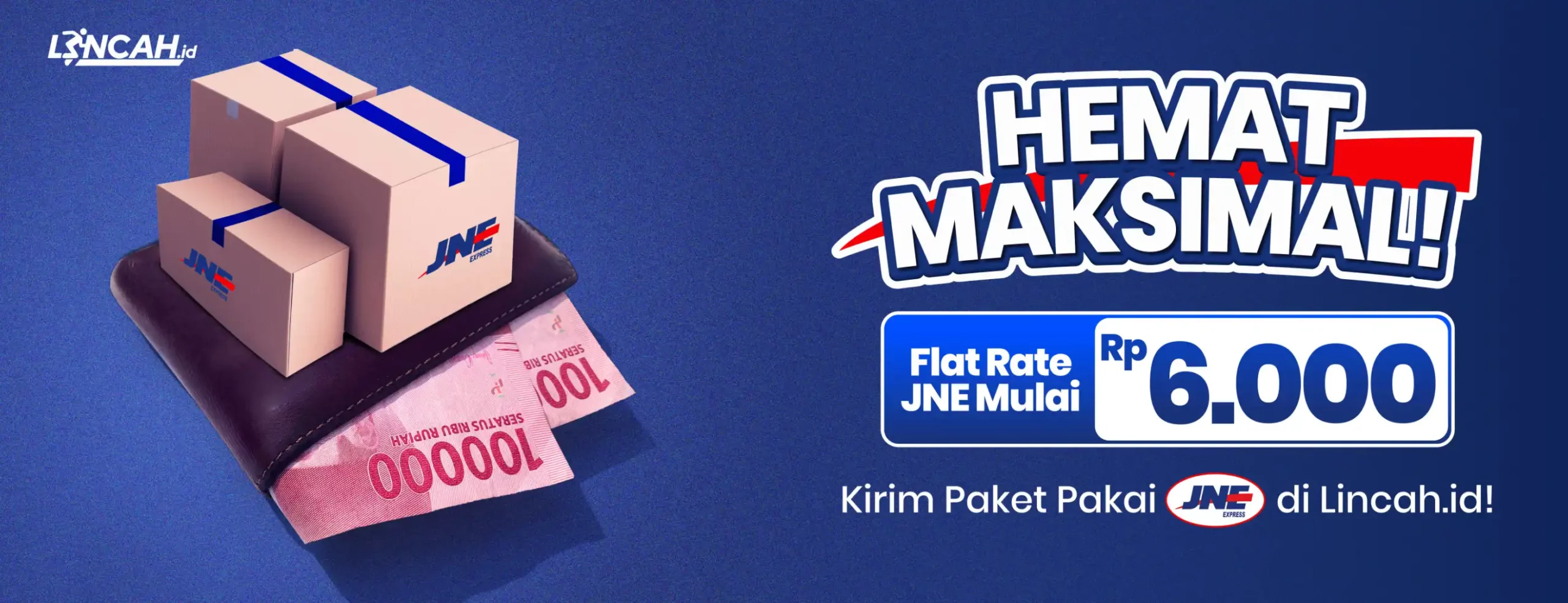 Flat Ongkir JNE - Lincah.id