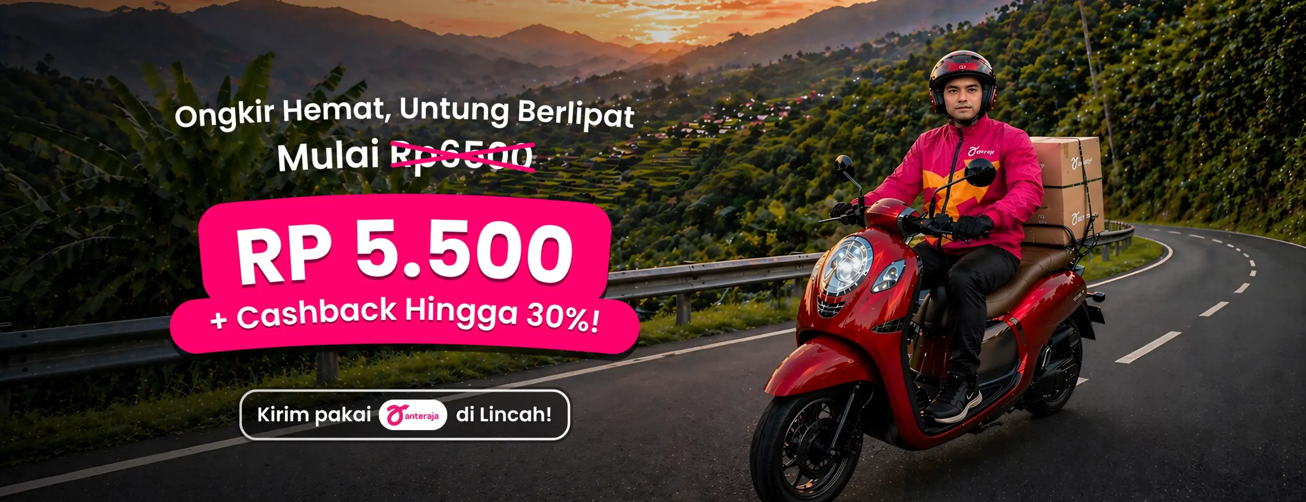 Kirim Paket Ongkir Hemat pakai AnterAja di Lincah.id