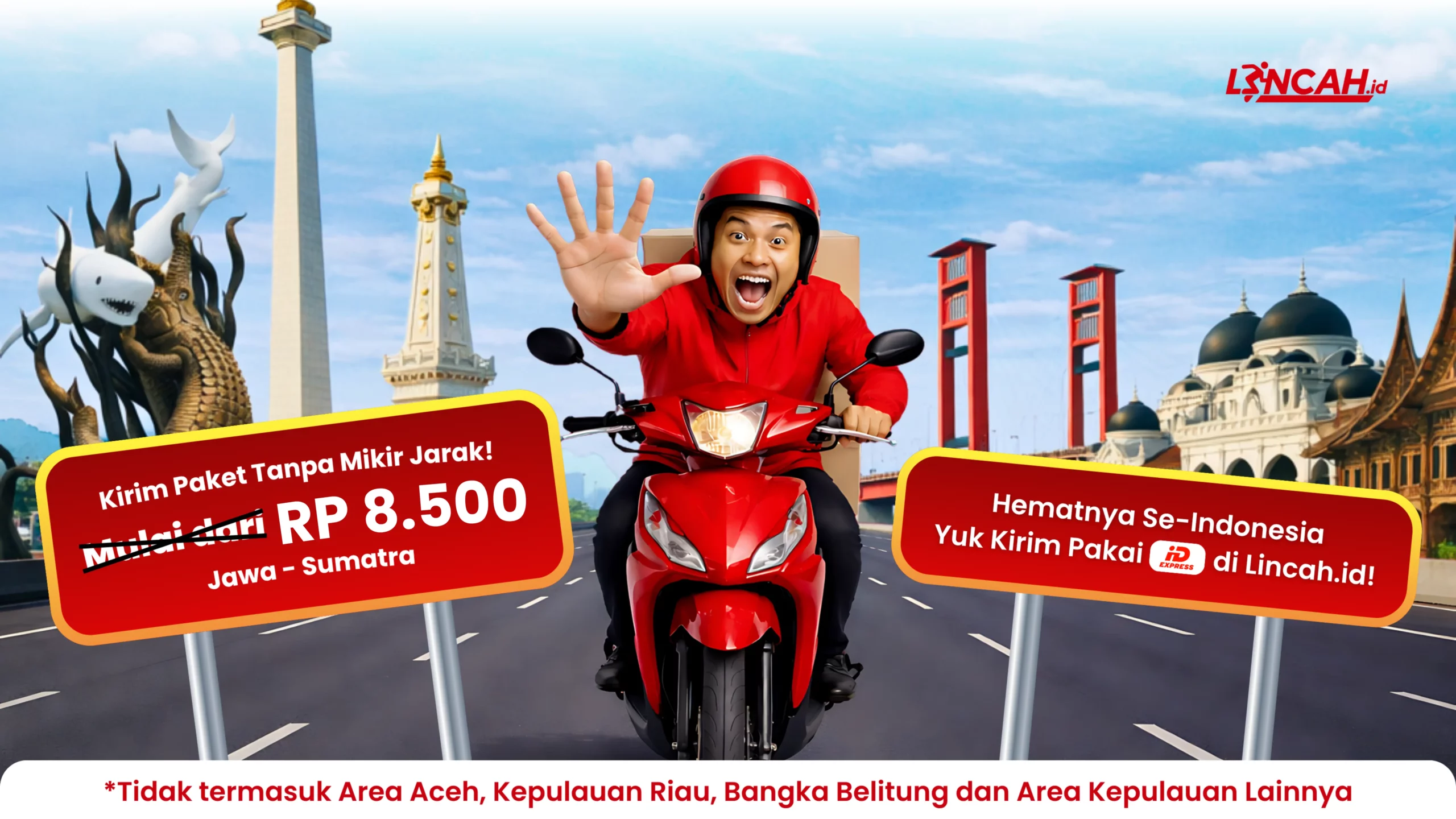 Banner Promo Flat Rate ID Express