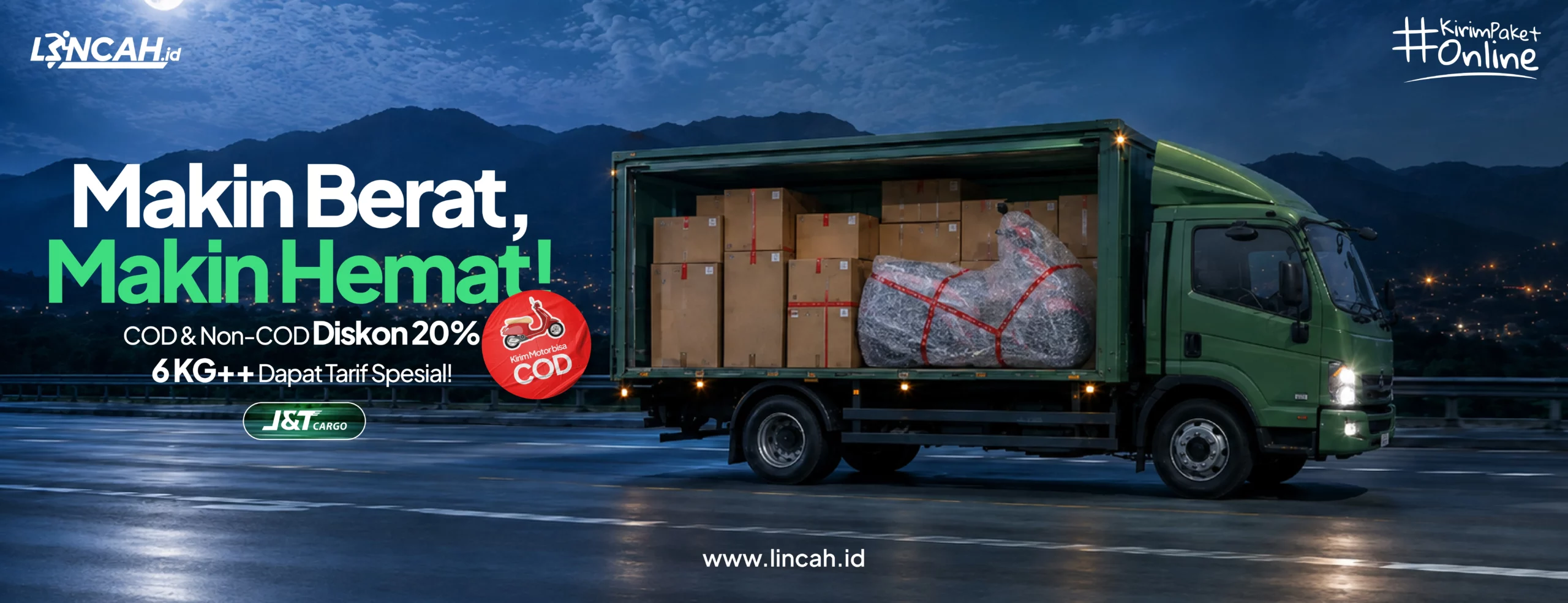 Promo J&T Cargo x Lincah
